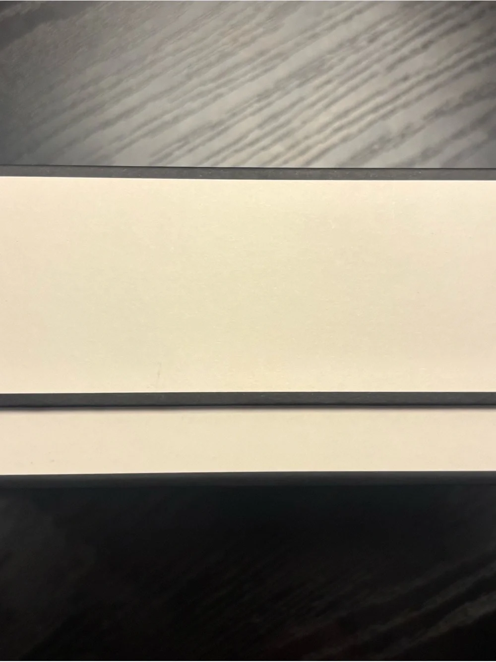 CHANEL White and Black Branded Box